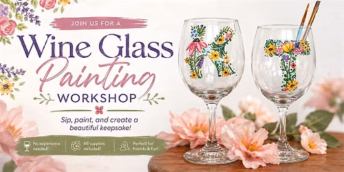 Sip, Swirl & Personalize:  Learn to Monogram Wine Glasses