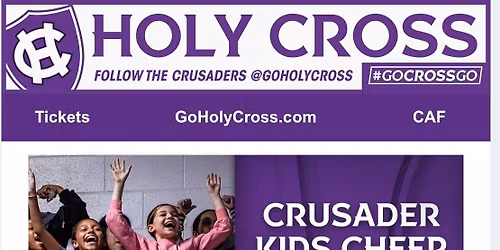 Holy Cross Crusaders Women's Basketball vs. Lafayette Leopards