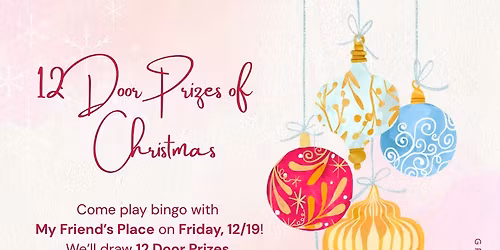 My Friend's Place Friday Night Bingo at Granite State Bingo