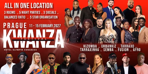 PRAGUE KWANZA FESTIVAL 2027 - Official 9.edition