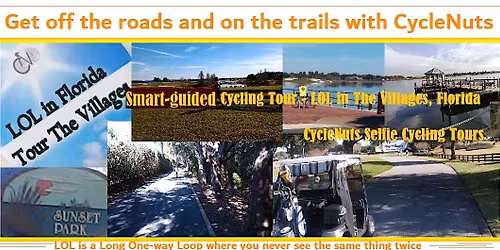 The Villages, FL - SPECIAL DISCOUNT DEAL - CycleNuts Tour and Hampton Inn