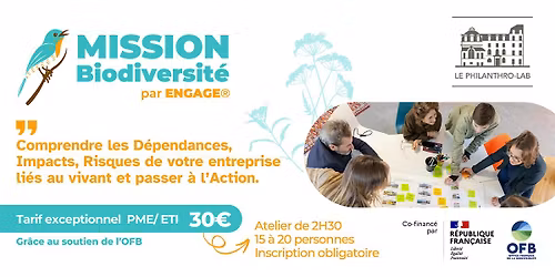 Atelier Mission Biodiversit\u00e9 \u2013 Ile de France - Paris