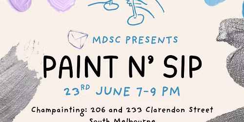 MDSC Special Event: Paint and Sip
