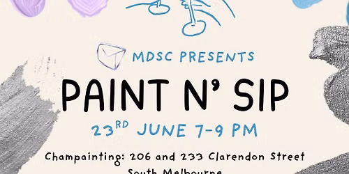 MDSC Special Event: Paint and Sip
