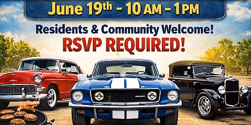 Fathers Day Car Show Wildomar CA Classic Cars BBQ and Community Event