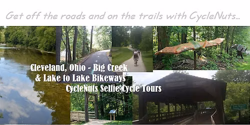 Parma Big Creek\/Lake-to-Lake Bikeways - a Smart-guided Cleveland Tour