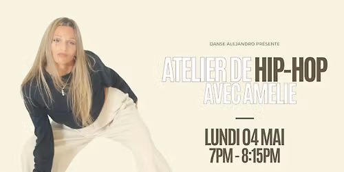 Atelier de Hip-Hop chez Danse Alejandro