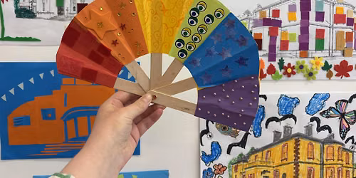 Rainbow Fan Making Workshop