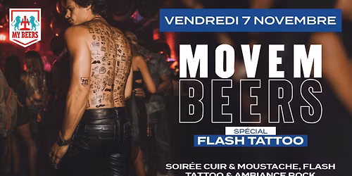 \ud83d\udda4\ud83d\udd25 MOVEM\u2019BEERS \u2013 Sp\u00e9cial FLASH TATTOO \ud83d\udd25\ud83d\udda4
