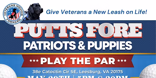 Putts FORE Patriots & Puppies!!