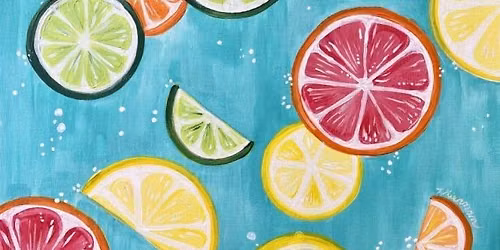 Paint & Sip Event @ Two Blokes Brewing: Slices of Summer