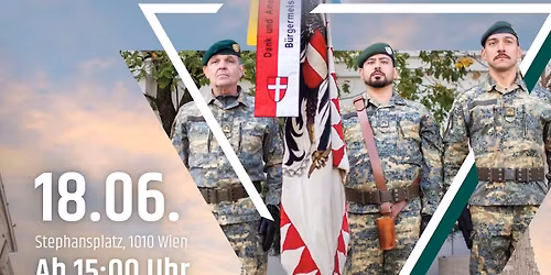 330 Jahre Hoch- und Deutschmeister \/ 20 Jahre J\u00e4gerbataillon Wien 1