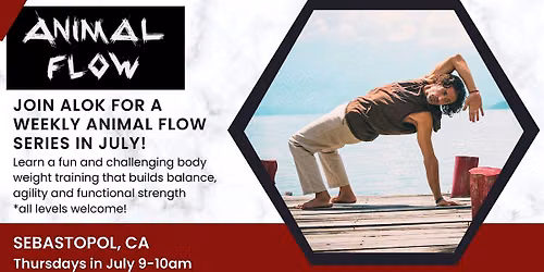 Animal Flow Series Thursdays in July