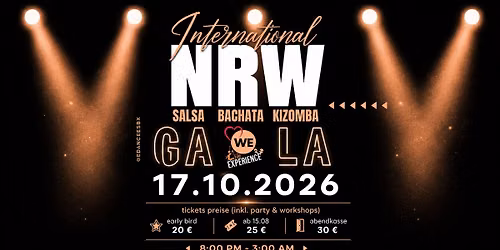 International NRW Gala I WE the Latin  EXPERIENCE