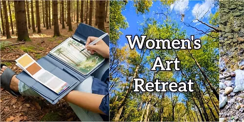 Women's Art Retreat - Plein Air Watercolor Painting