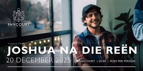 Joshua na die Re\u00ebn live in George