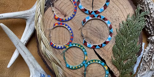 Workshop: Beaded Hoop Earrings w\/ Kolbi Jane (Cherokee Nation)