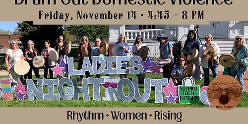 Drum Out Domestic Violence \u2022 Lapeer Ladies Night Out