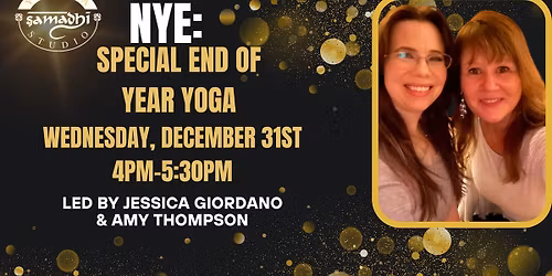 NYE: Special End of Year Yoga w\/Jessican & Amy