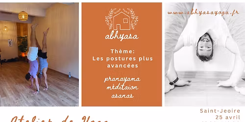 Atelier de Yoga - th\u00e8me: Les postures plus avanc\u00e9es