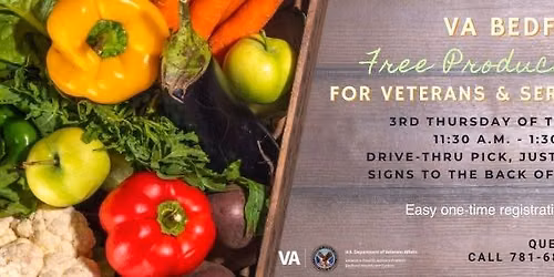 Bedford VA\u2019s Free Veteran Produce Market 