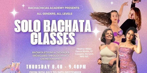 August - Solo Bachata Monthly Pass | BachaChicas\/os
