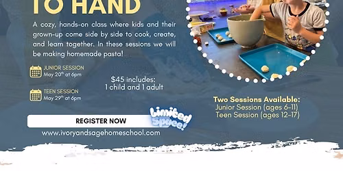 Beyond the Apron Strings: Hand to Hand Junior