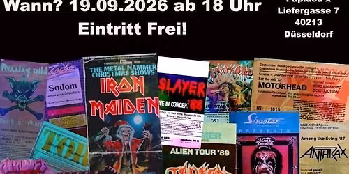 80er Jahre Hard Rock & Metal Abend