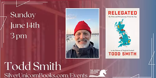 Sunday Afternoon World Cup Event with Author Todd Smith!