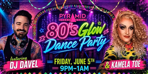 80\u2019s Glow Dance Party