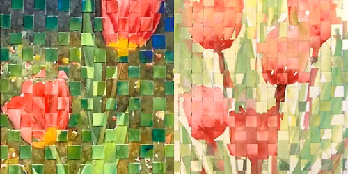 Prescott, AZ - Woven Watercolor