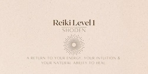 Reiki Training | Level 1