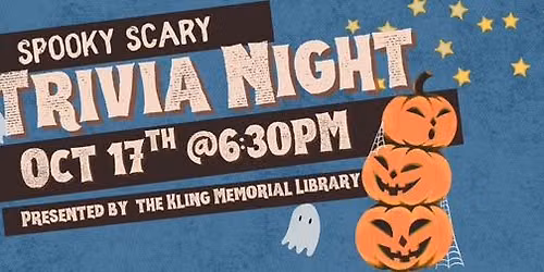 Spooky Scary Trivia Night