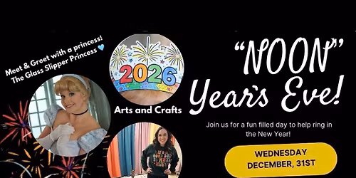 \u201cNOON\u201d Year\u2019s Eve Party!