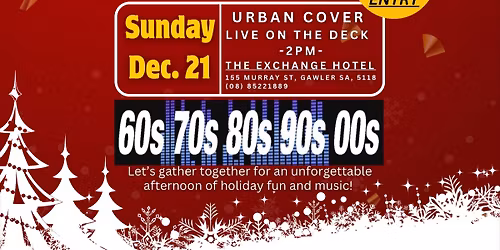 Urban Cover Rocking Christmas Festivities on the Deck at the Exchange