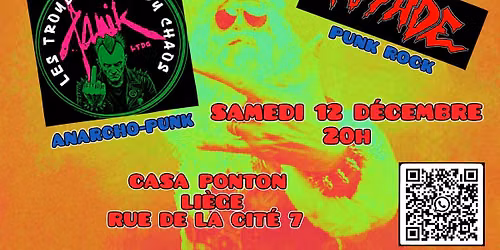 4020PUNX HC f\u00eate les 45 ans de sc\u00e8ne de PANIK LTDC avec TOYADE