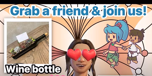 Wine bottle or Heart\ud83e\ude77 plant night