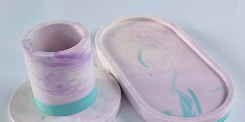 Make A Set of Jesmonite Homewares