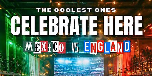 Mexico vs England BIGGEST Viewing Party in Brooklyn