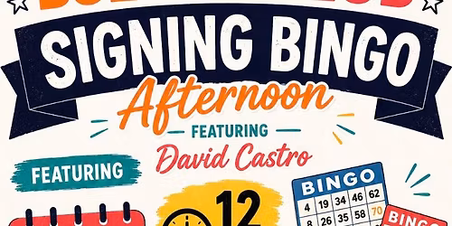 BSL Signing Bingo