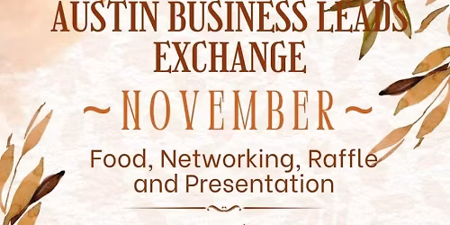 ABLE ** MONTHLY ** Meeting