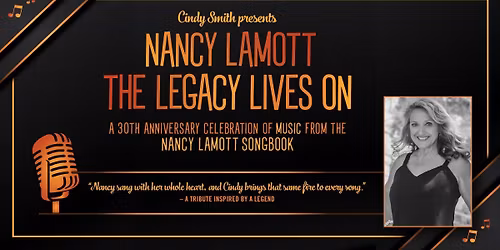 Cindy Smith presents Nancy LaMott-The Legacy Lives On