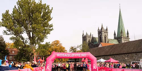 Rosa sl\u00f8yfe-l\u00f8pet Trondheim 2026