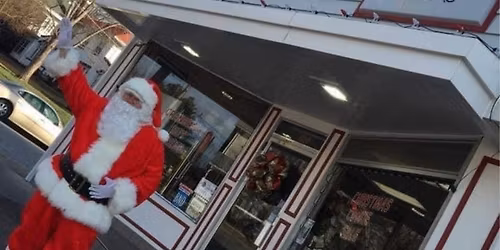 Santa and His Reindeer