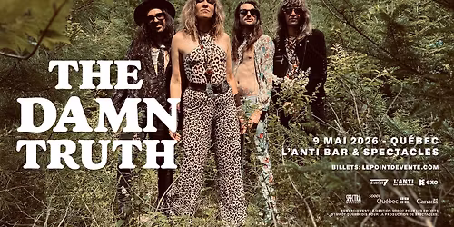 The Damn Truth \/\/ Samedi 9 mai 2026 \/\/ L'Anti Bar & Spectacles