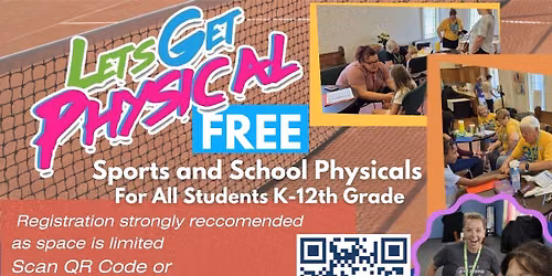 Let's Get Physical 2026 (Free School & Sports Physical) 