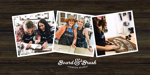 Board & Brush-Sunday DIY+Mimosas!