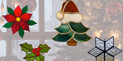 Beginner Stained Glass: Holiday Ornament
