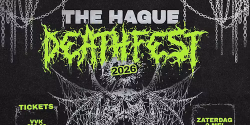 THE HAGUE DEATHFEST 2026: GRACELESS + SLAUGHTERDAY + MAATKARE & MORE | MUSICON, DEN HAAG