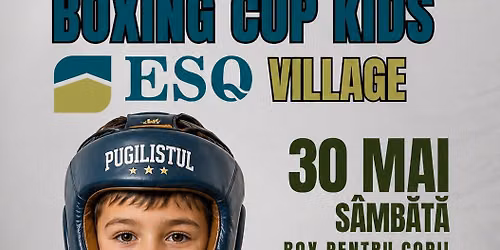 BOXING CUP KIDS ESQ VILLAGE 